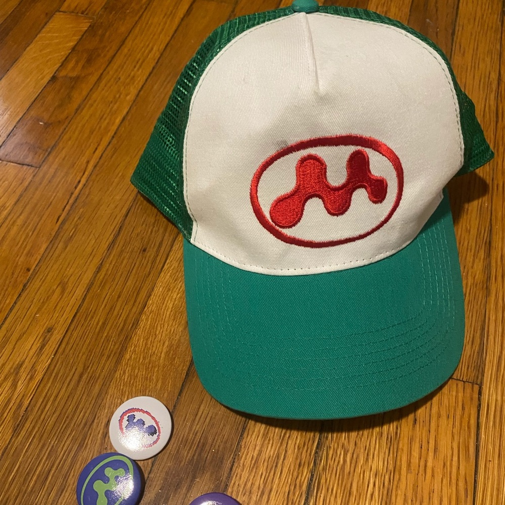 mowalola puff puff trucker- Green